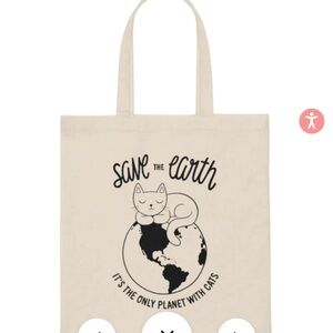 Meowingtons Save the Earth Tote